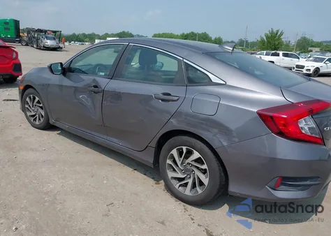 2018 Honda Civic Ex from USA, damaged, VIN 2HGFC2F74JH589988